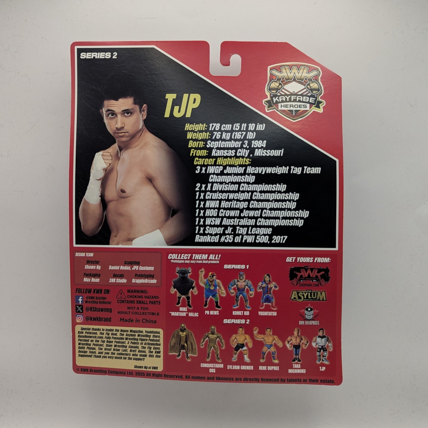 KWK Kayfabe Heroes 2 TJP