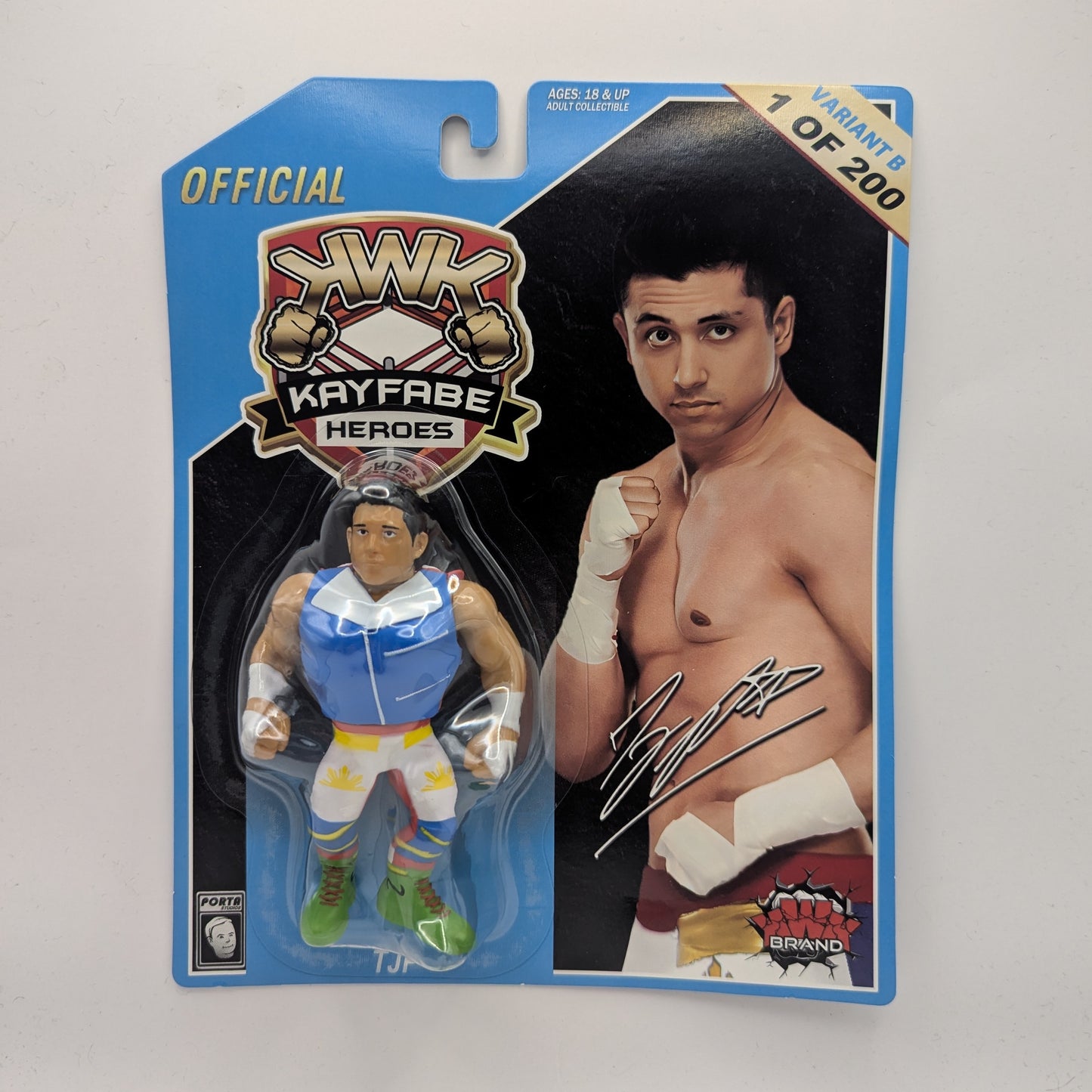 KWK Kayfabe Heroes 2 TJP