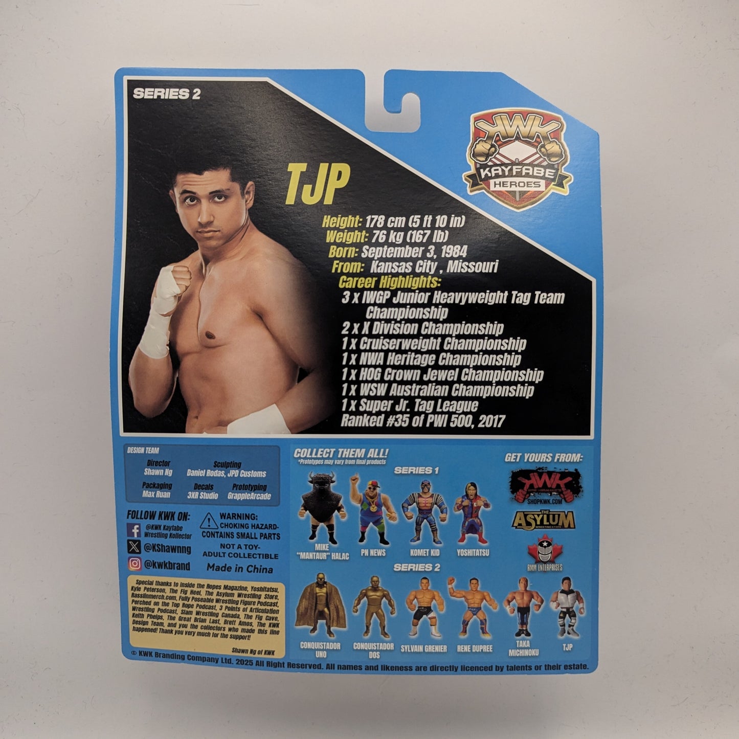 KWK Kayfabe Heroes 2 TJP