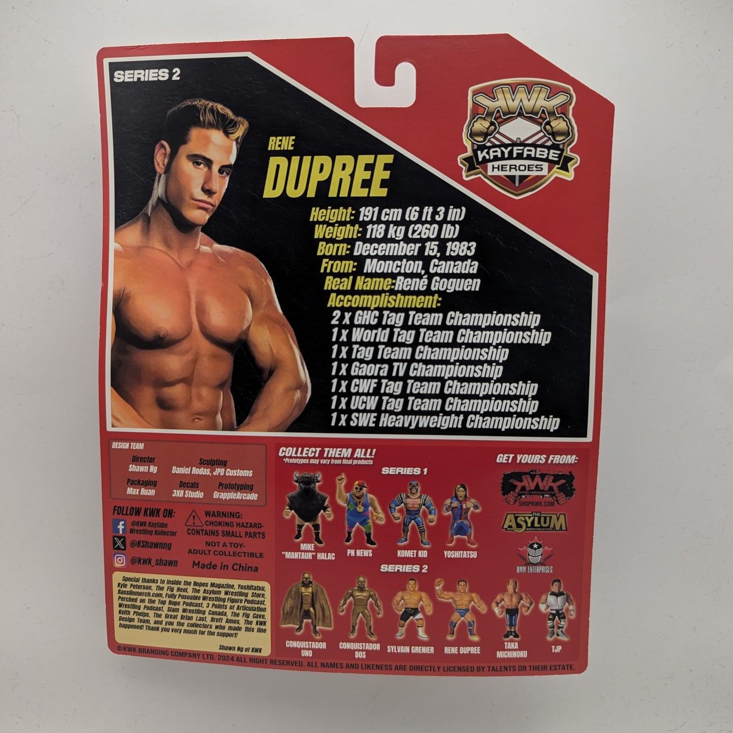 KWK Kayfabe Heroes 2 La Resistance