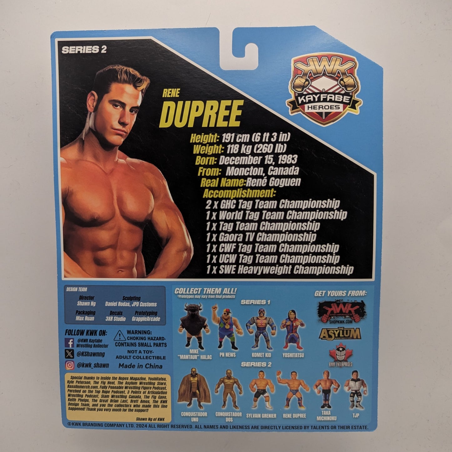 KWK Kayfabe Heroes 2 La Resistance