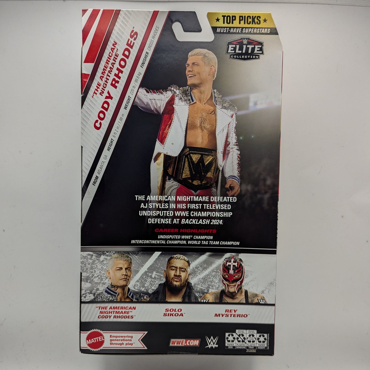 Elite Top Picks 2025 Wave 4 Cody Rhodes