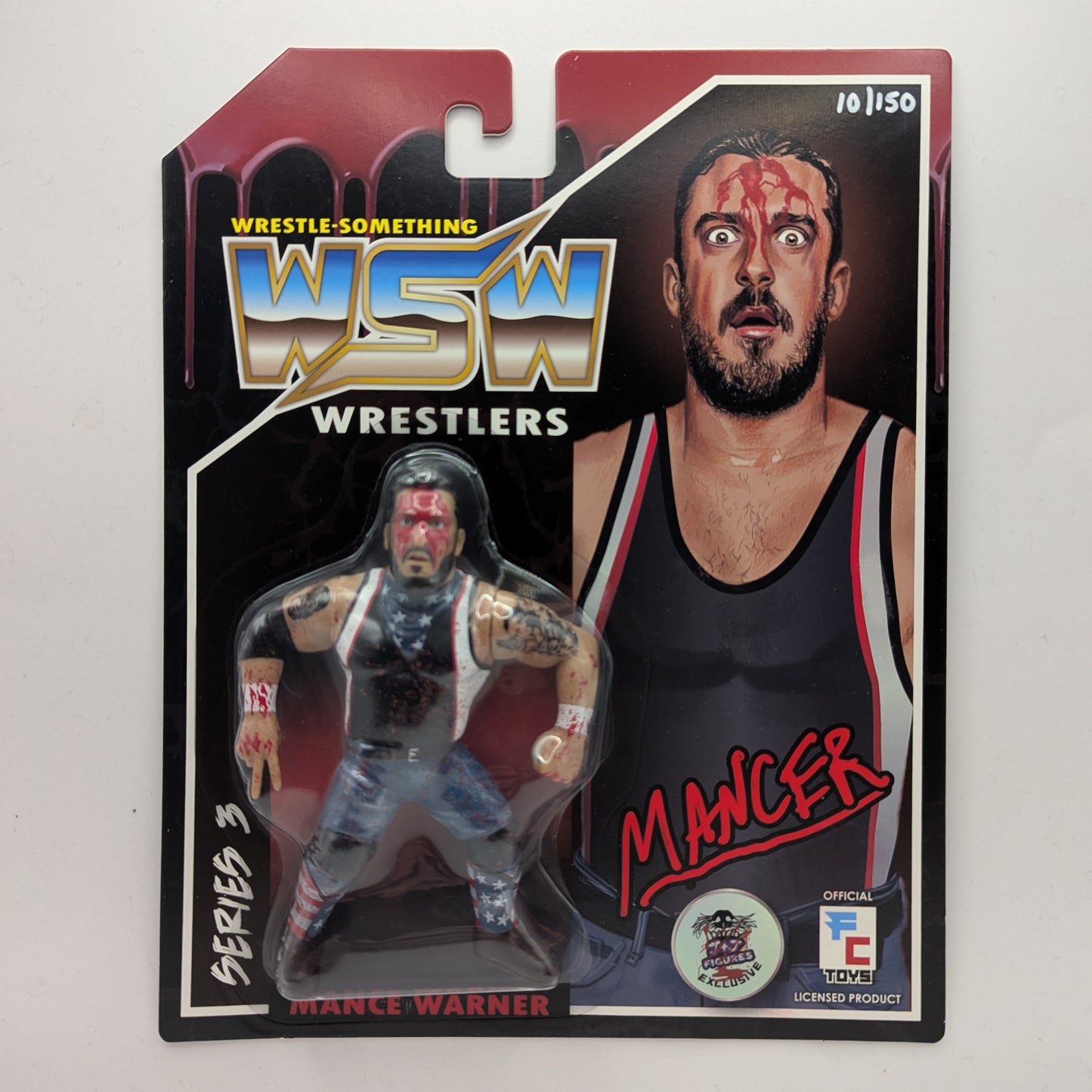 Figure Collections (FC) Wrestle Something Wrestlers 3 Mance Warner
