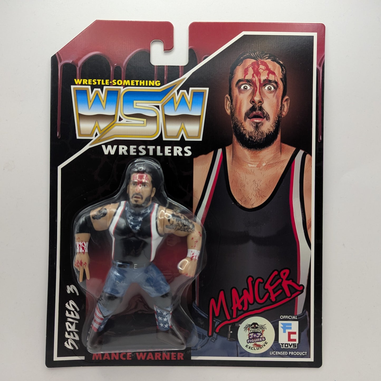 Figure Collections (FC) Wrestle Something Wrestlers 3 Mance Warner