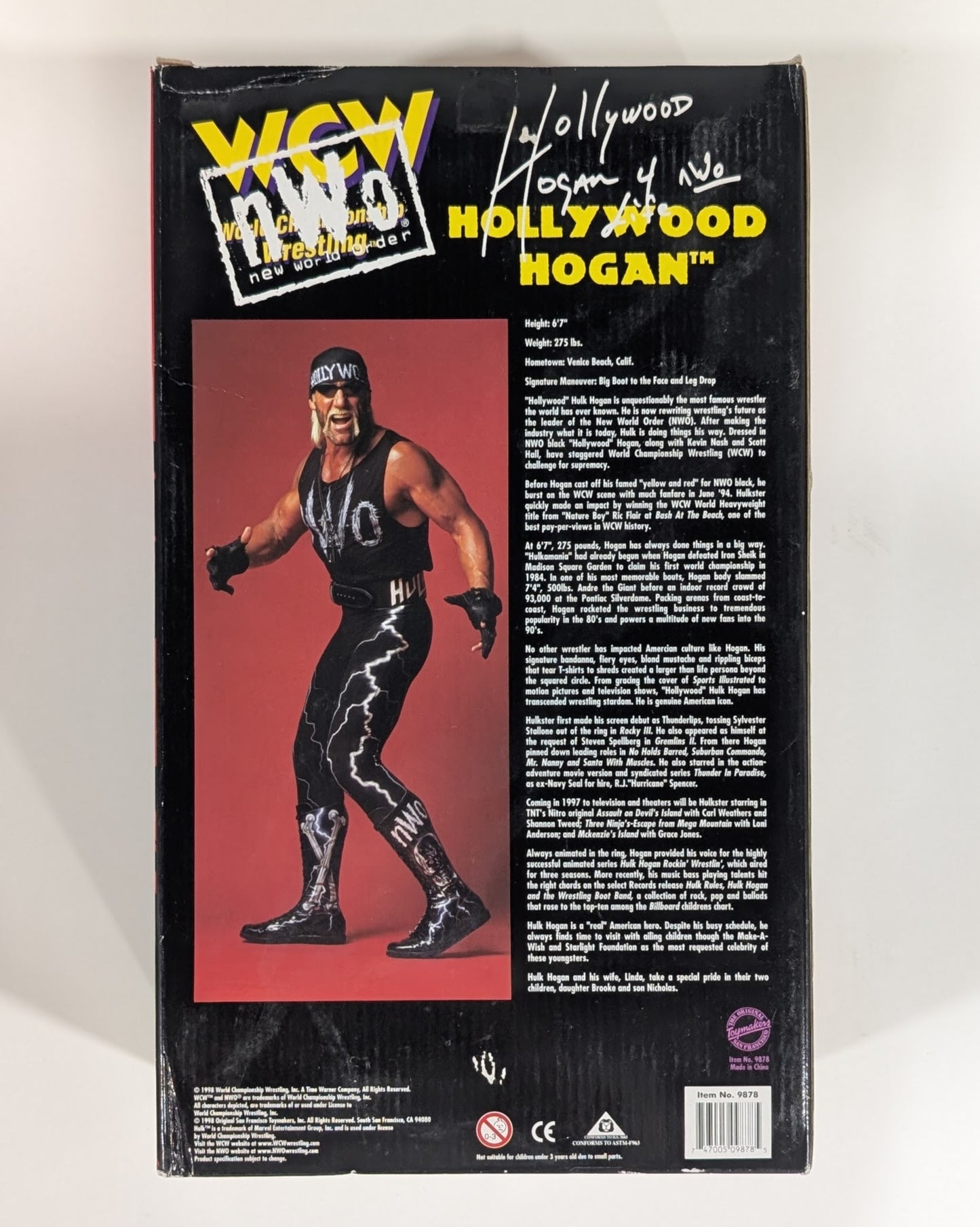 WCW OSFTM 12" Signature Series Hollywood Hogan