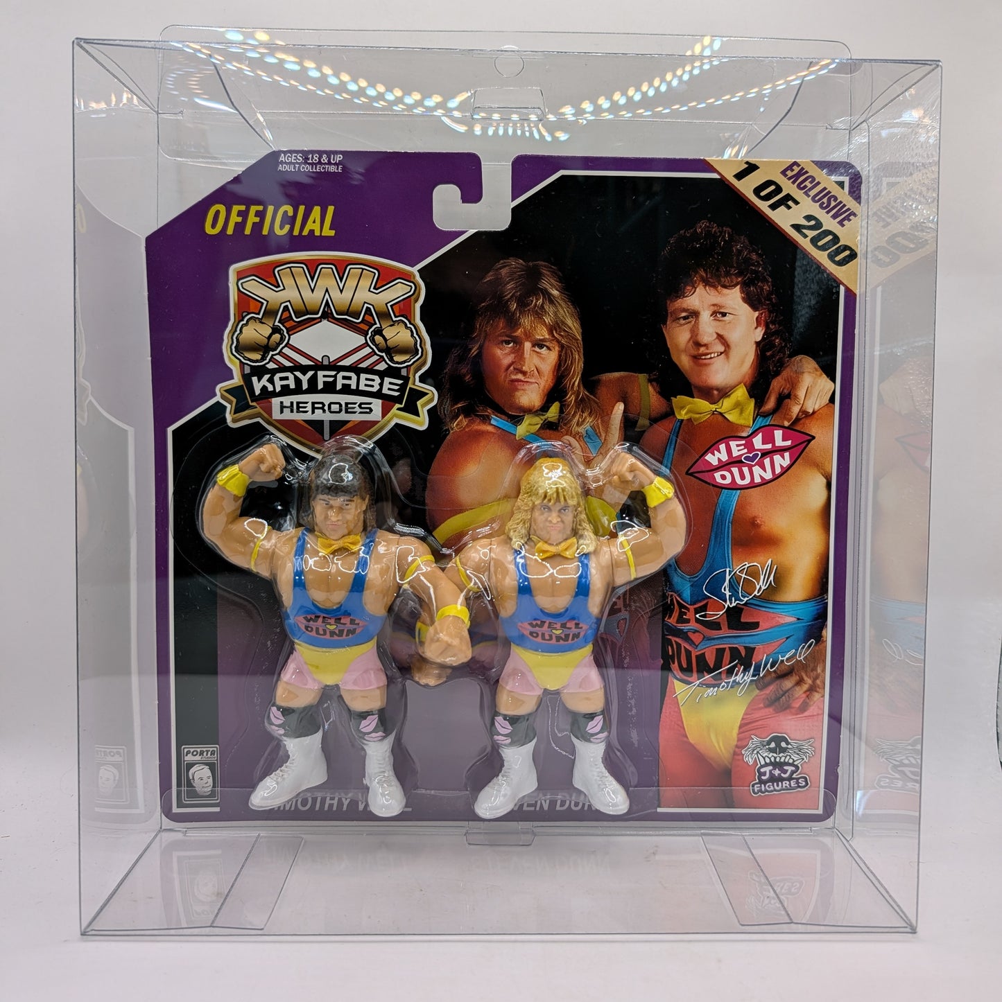 Katana Collectibles Retro-Style Tag Team Figure Defender / Protective Case