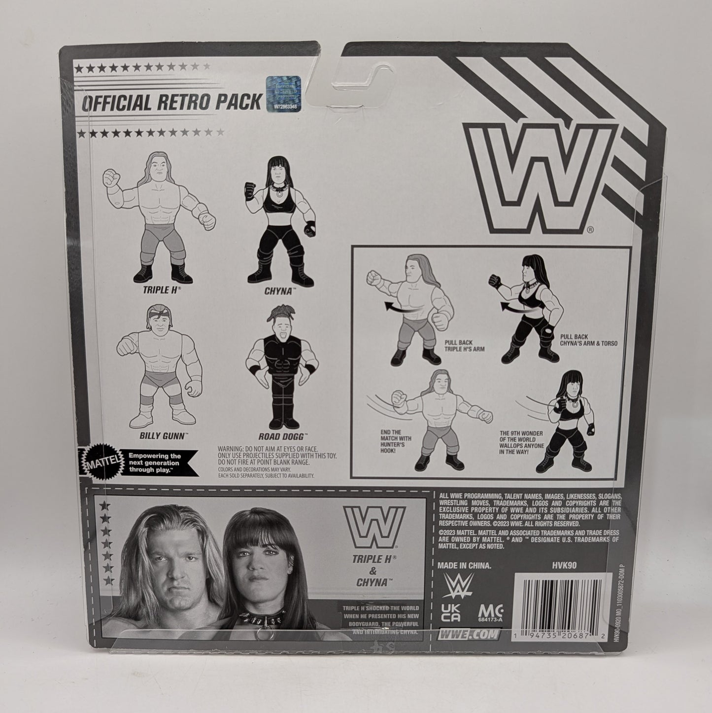 Retro Ringside Exclusive D-Generation X Chyna & Triple H