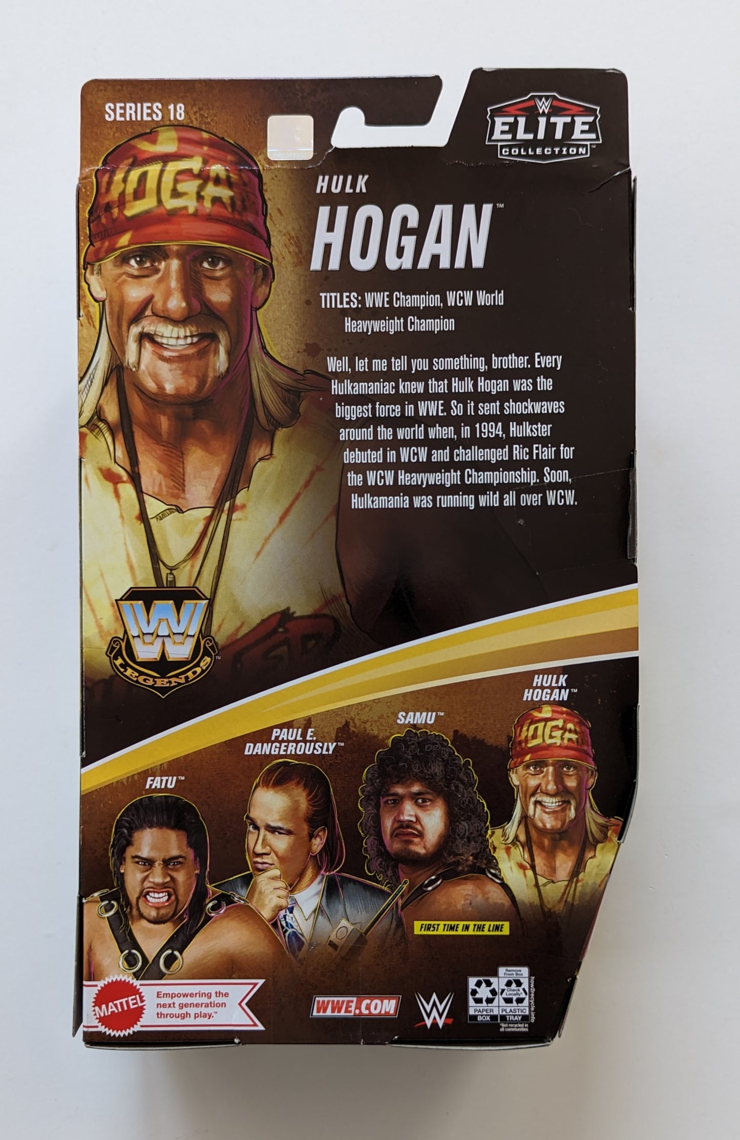 Elite Legends 18 Hulk Hogan