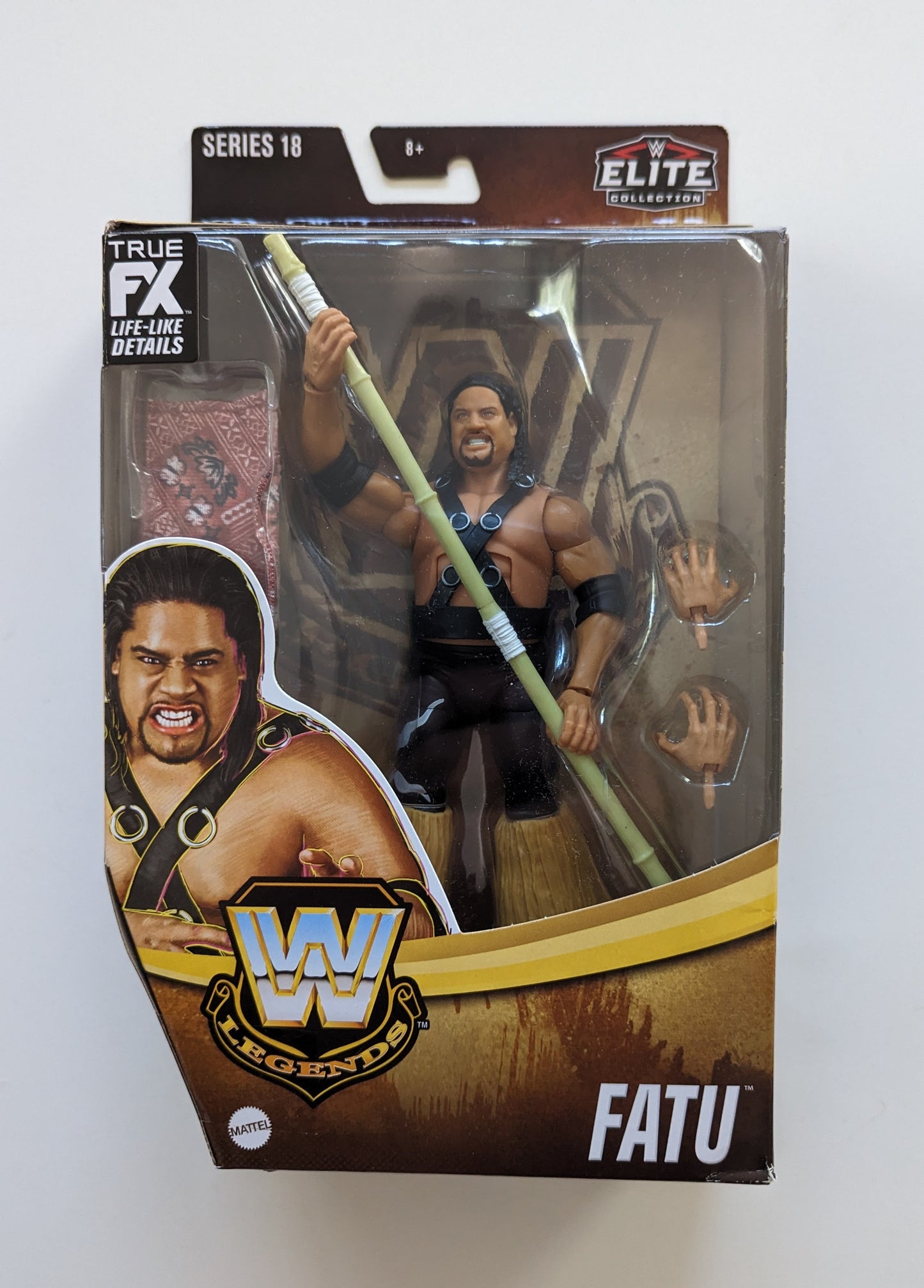 Elite Legends 18 Fatu (Headshrinkers / Wild Samoans) – J + J Figures