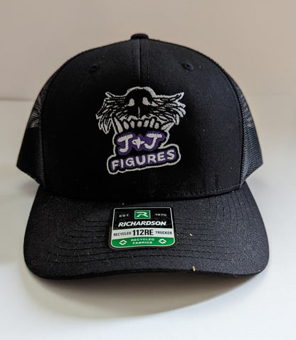 J+J Figures Richardson 112 RE Logo Branded Hat