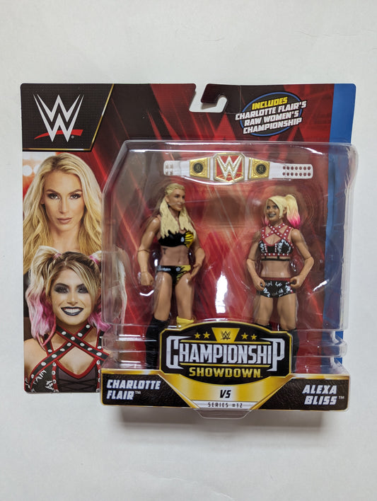 Championship Showdown 12 Charlotte Flair vs. Alexa Bliss