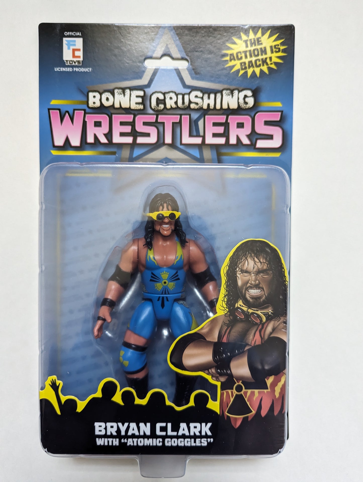 Figure Collections (FC) Bone Crushing Wrestlers (BCW) Bryan Clark