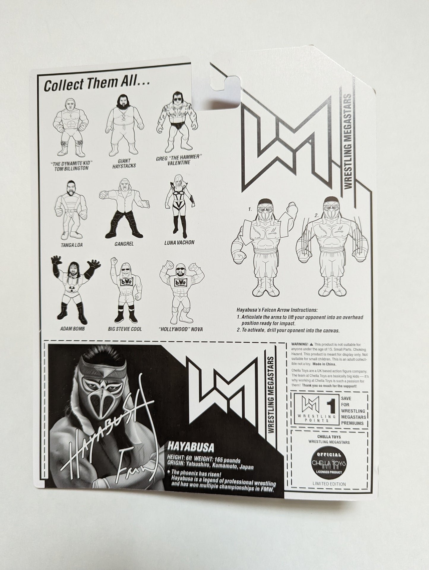 Figure Collections (FC) Chella Wrestling Megastars 1 Hayabusa