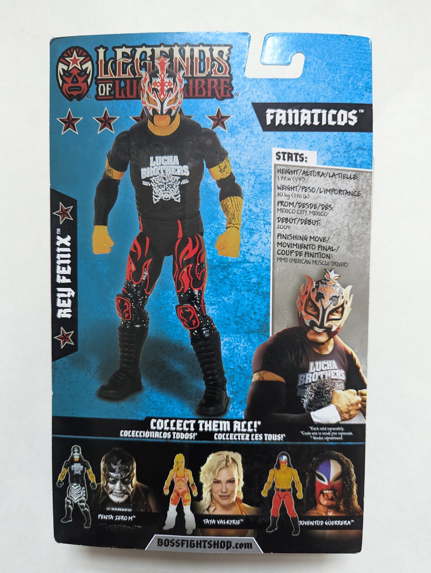 Boss Fight Legends of Lucha Libre Fanaticos 1 Rey Fenix