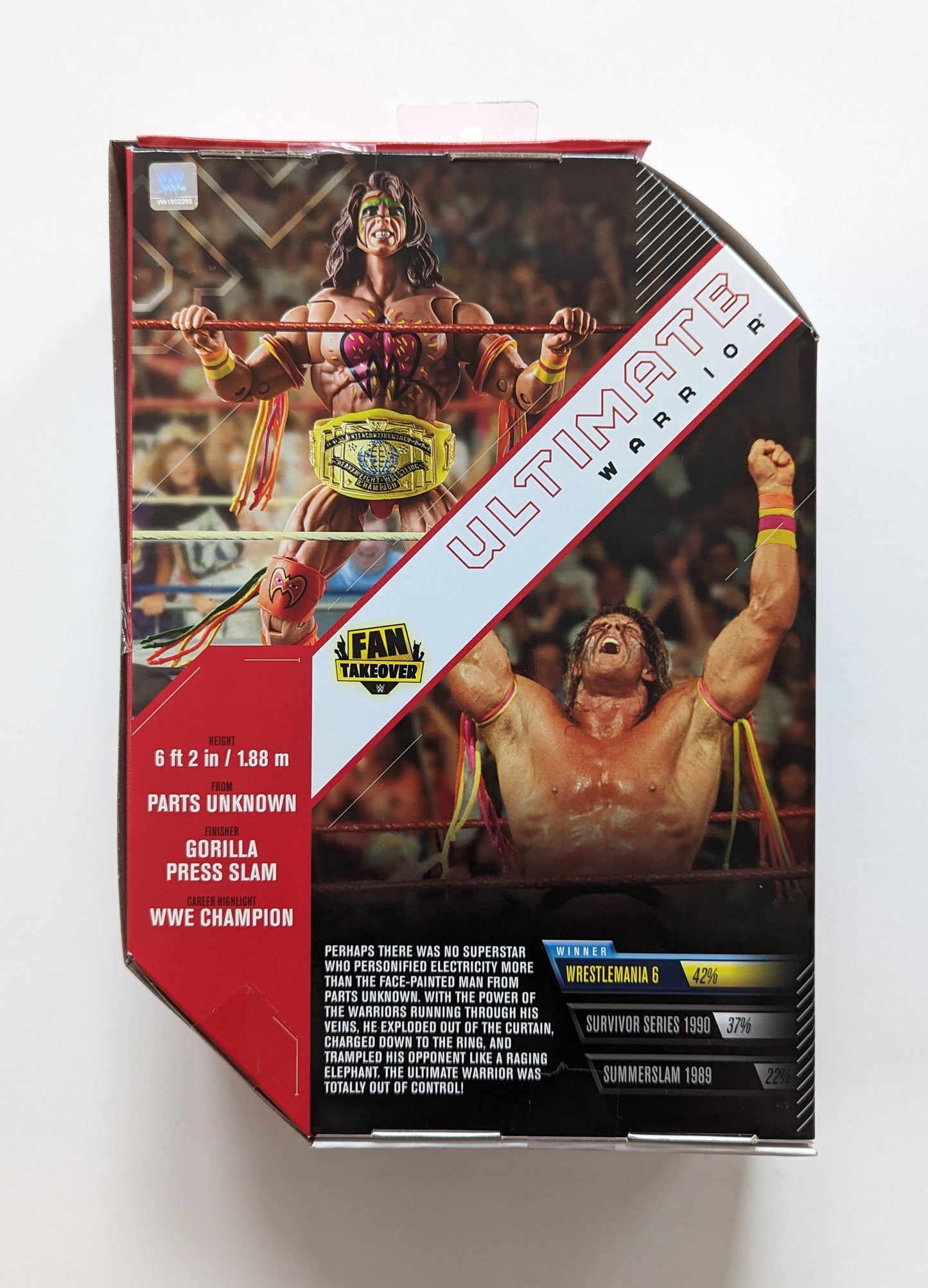 Ultimate Edition Fan Takeover Ultimate Warrior