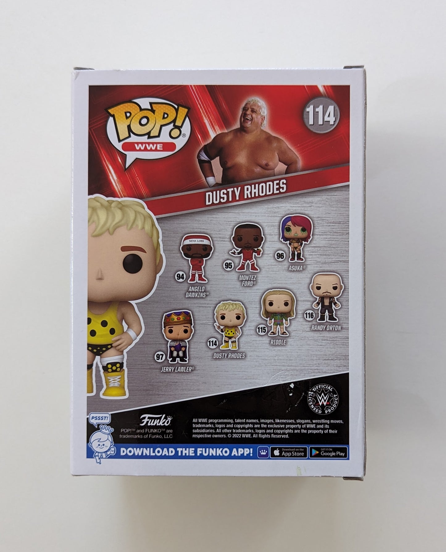 Funko Wrestling POP! Dusty Rhodes (#114)