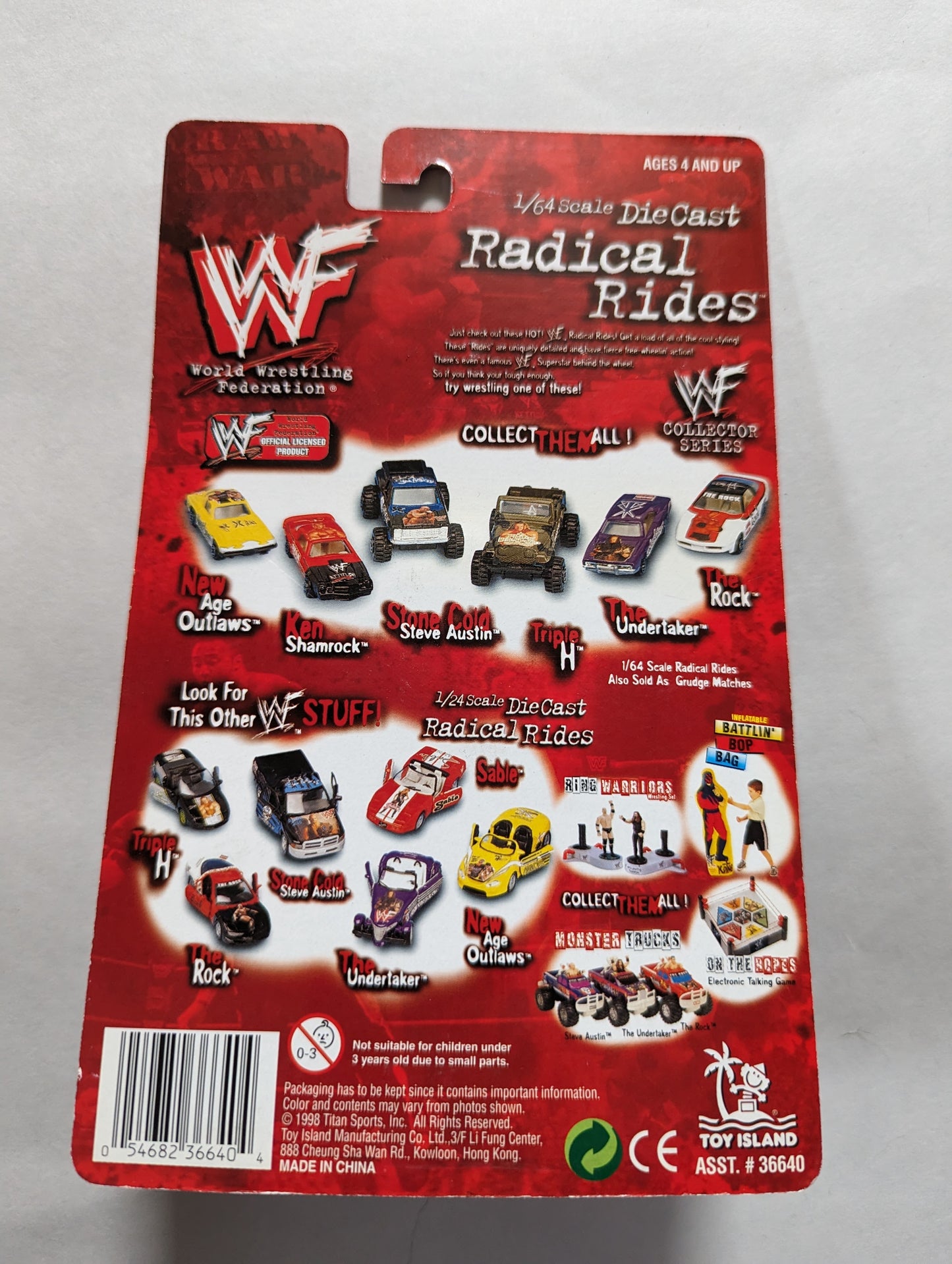 WWF Radical Rides The Rock (Diecast Car)