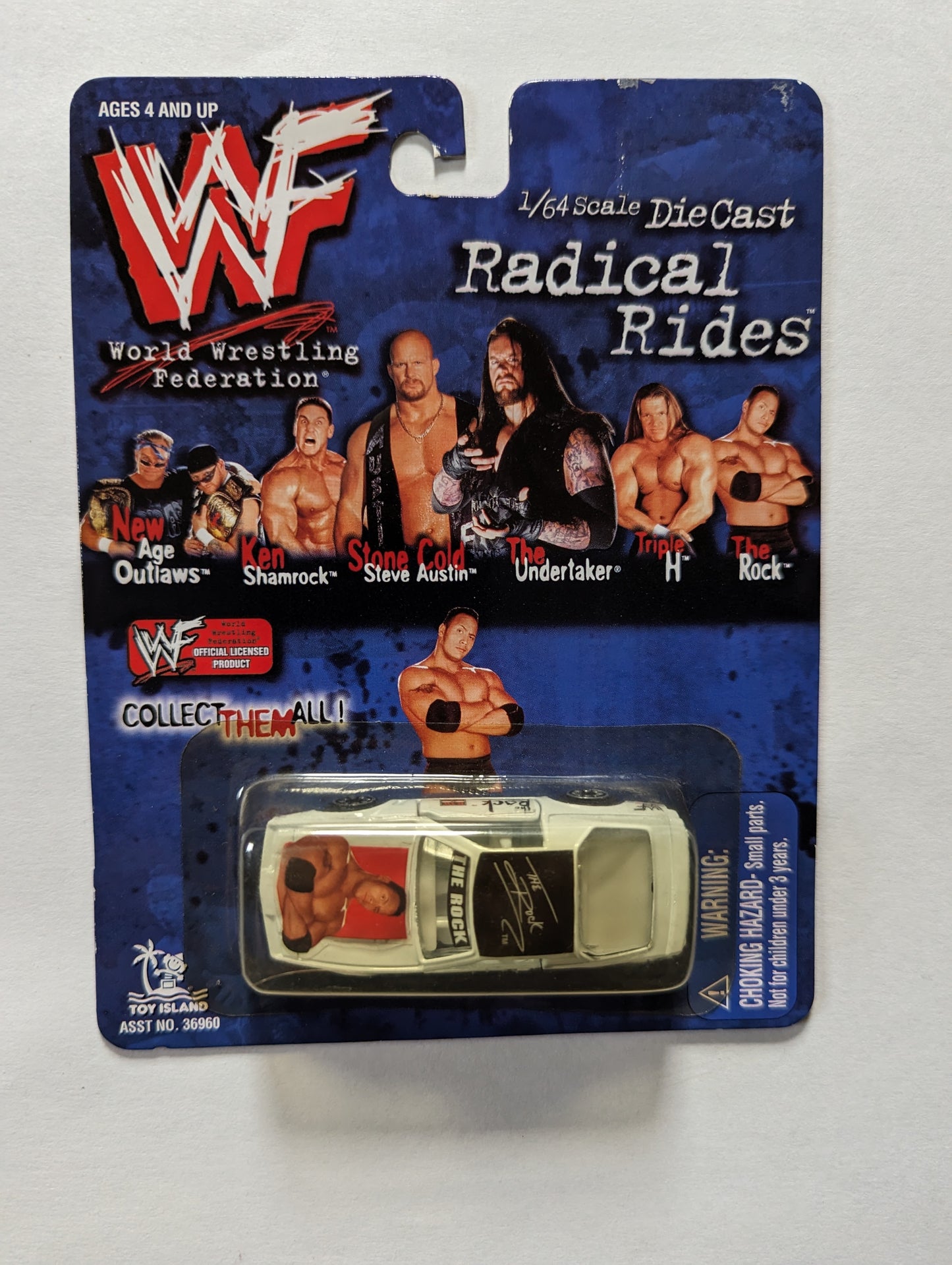 WWF Radical Rides The Rock (Diecast Car)