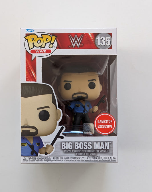 Funko Wrestling POP! GameStop Exclusive Big Boss Man (#135)