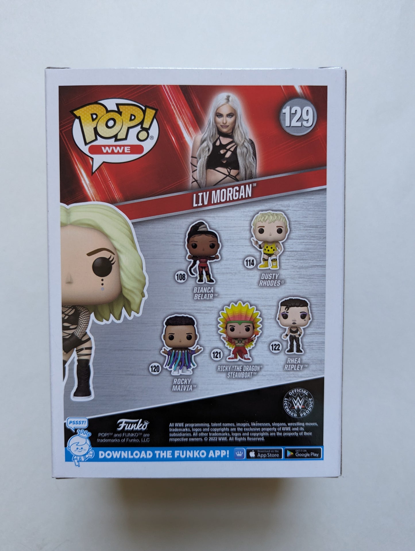 Funko Wrestling POP! Fun Run Exclusive Liv Morgan