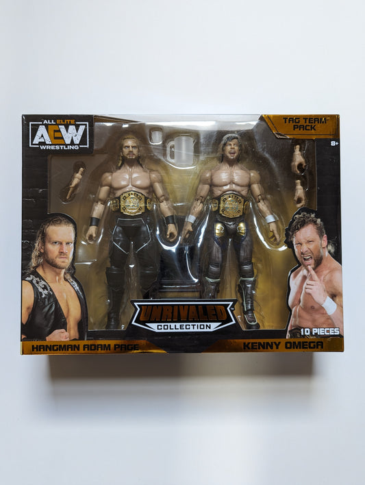 AEW Unrivaled Tag Team Pack - Kenny Omega & Hangman Adam Page