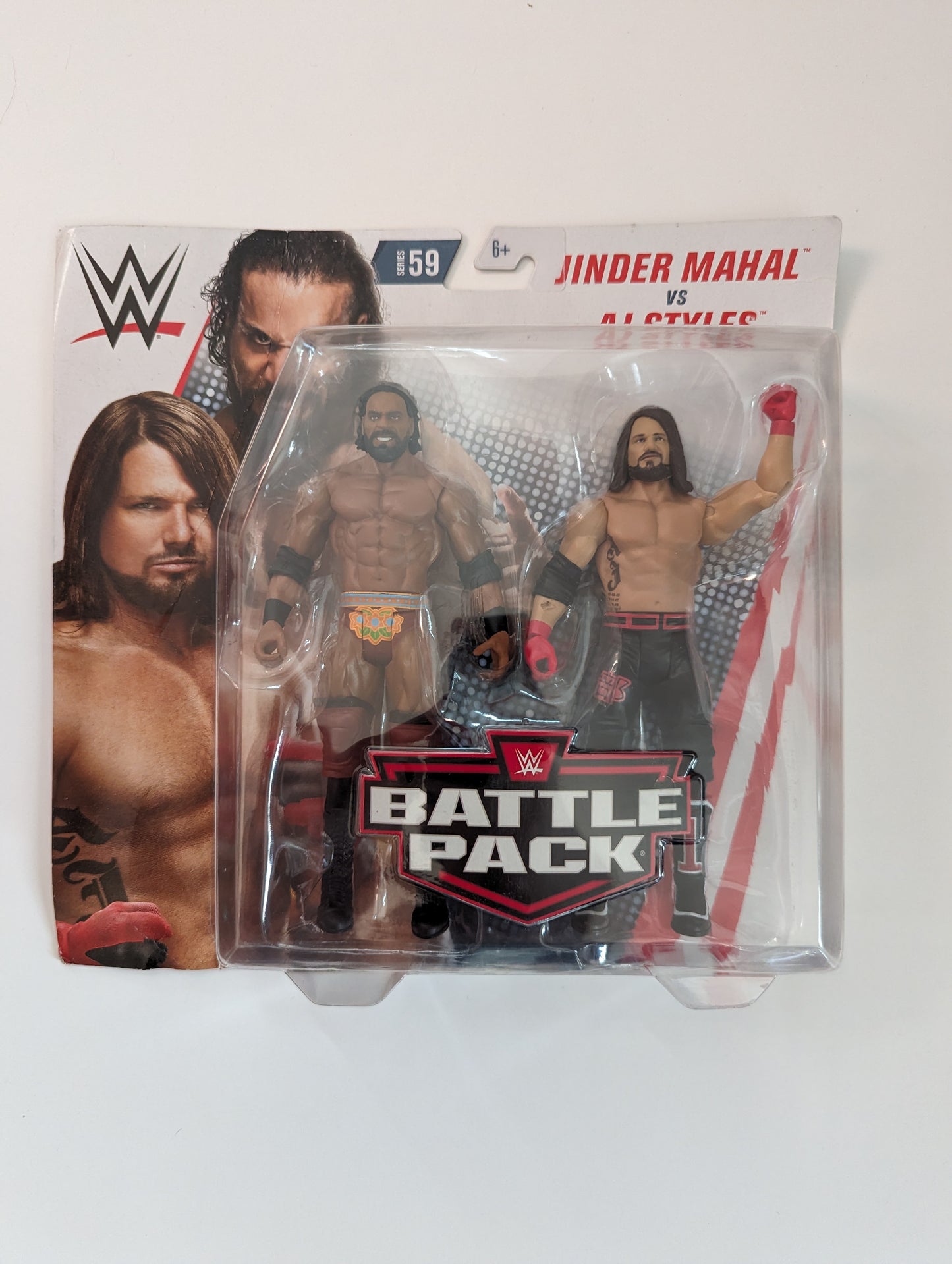 Battle Pack Series 59 AJ Styles vs. Jinder Mahal