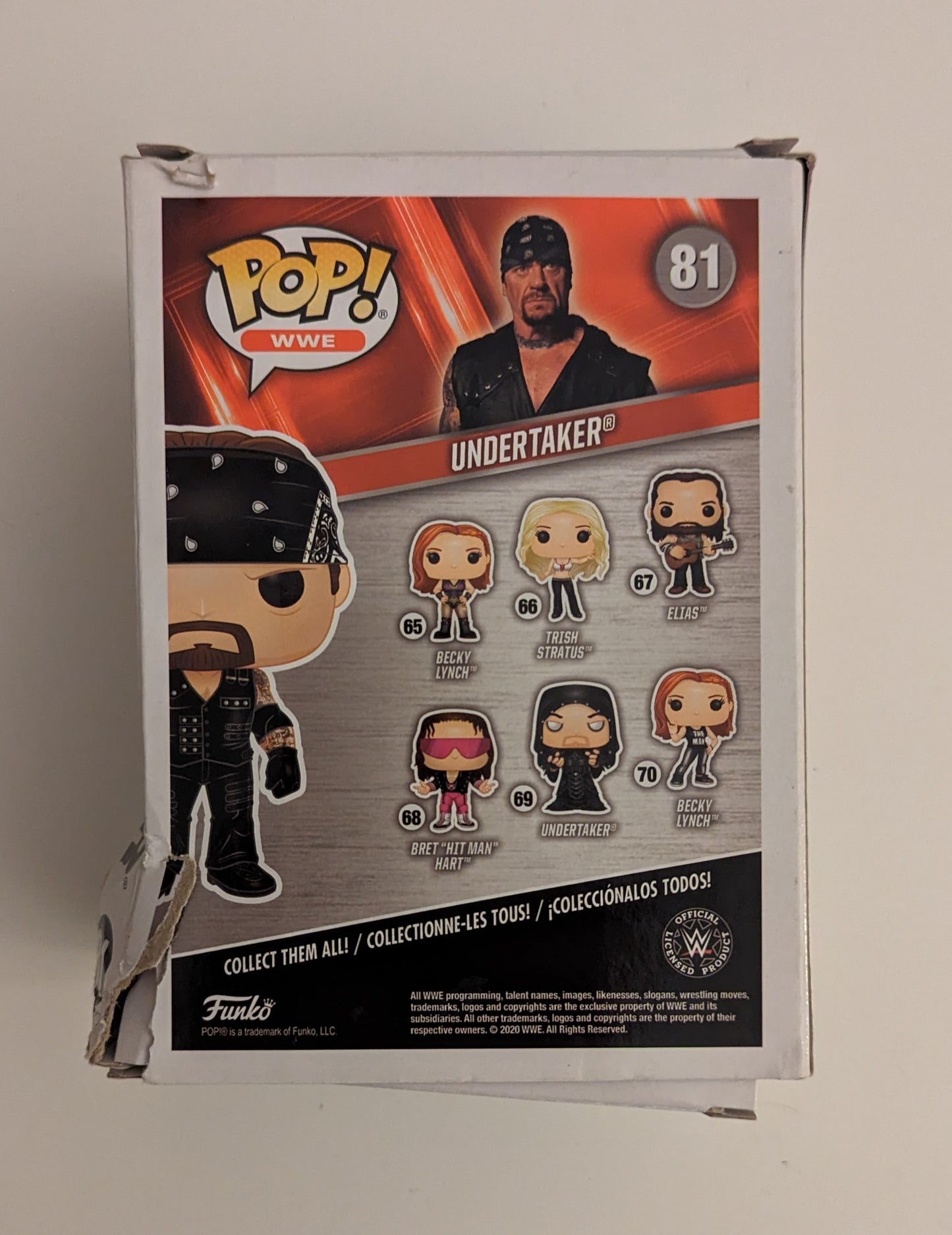 Funko Wrestling POP! Amazon Exclusive The Undertaker (#81)