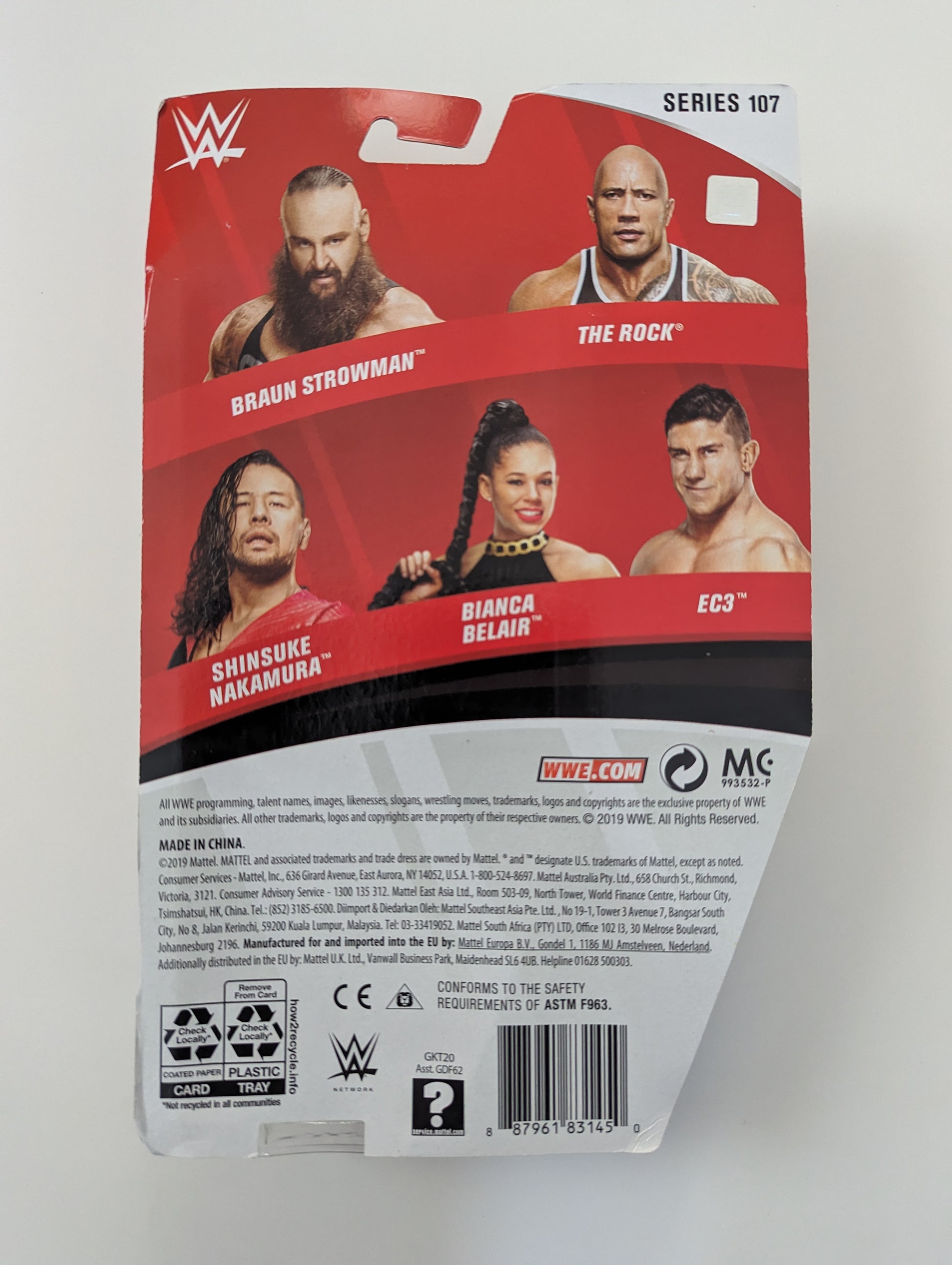 Basic 107 Bianca Belair J + J Figures