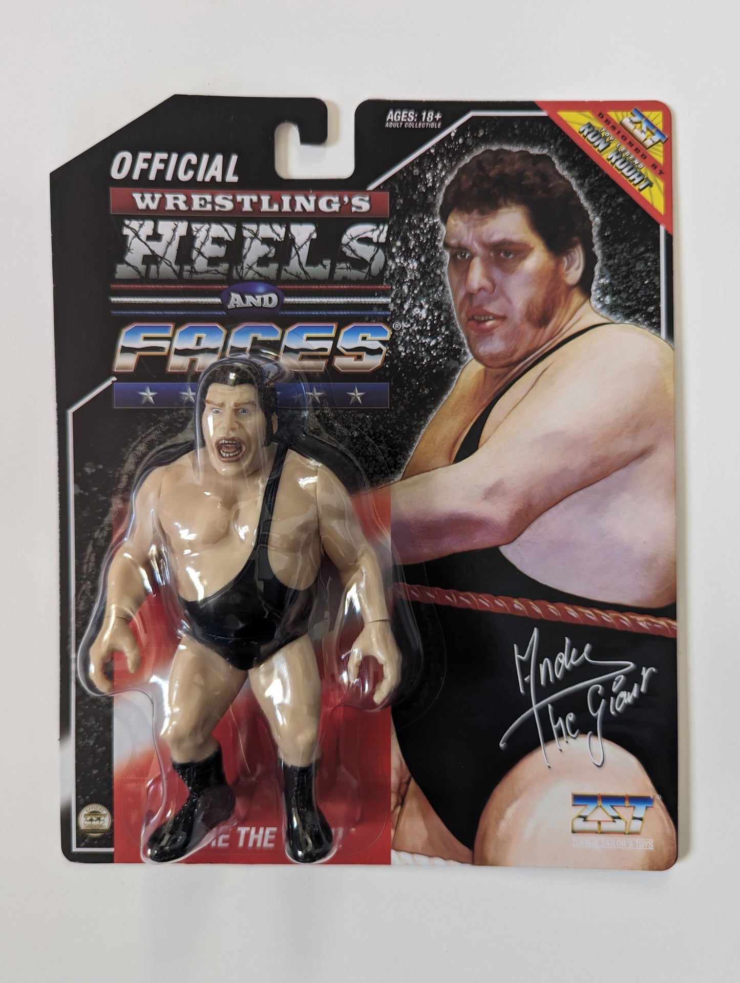 Zombie Sailor Heels & Faces Exclusive Andre The Giant (Black Strap)