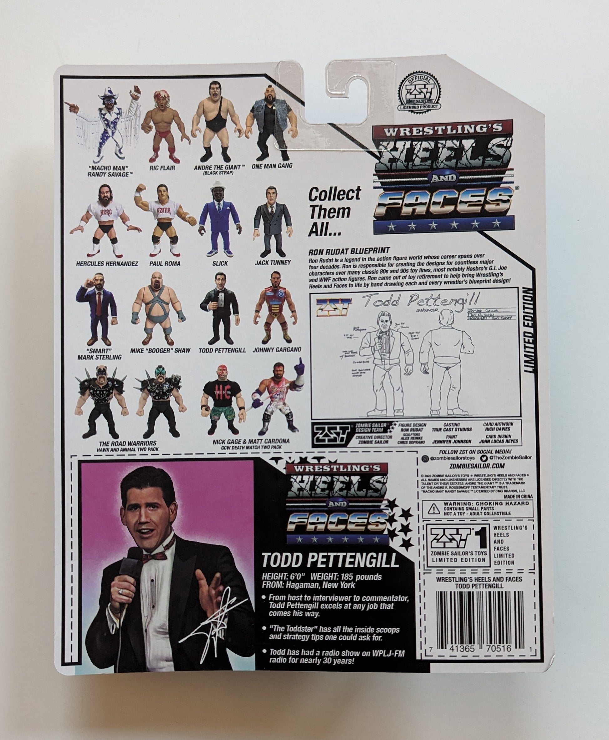 Zombie Sailor Heels & Faces Exclusive Todd Pettengill