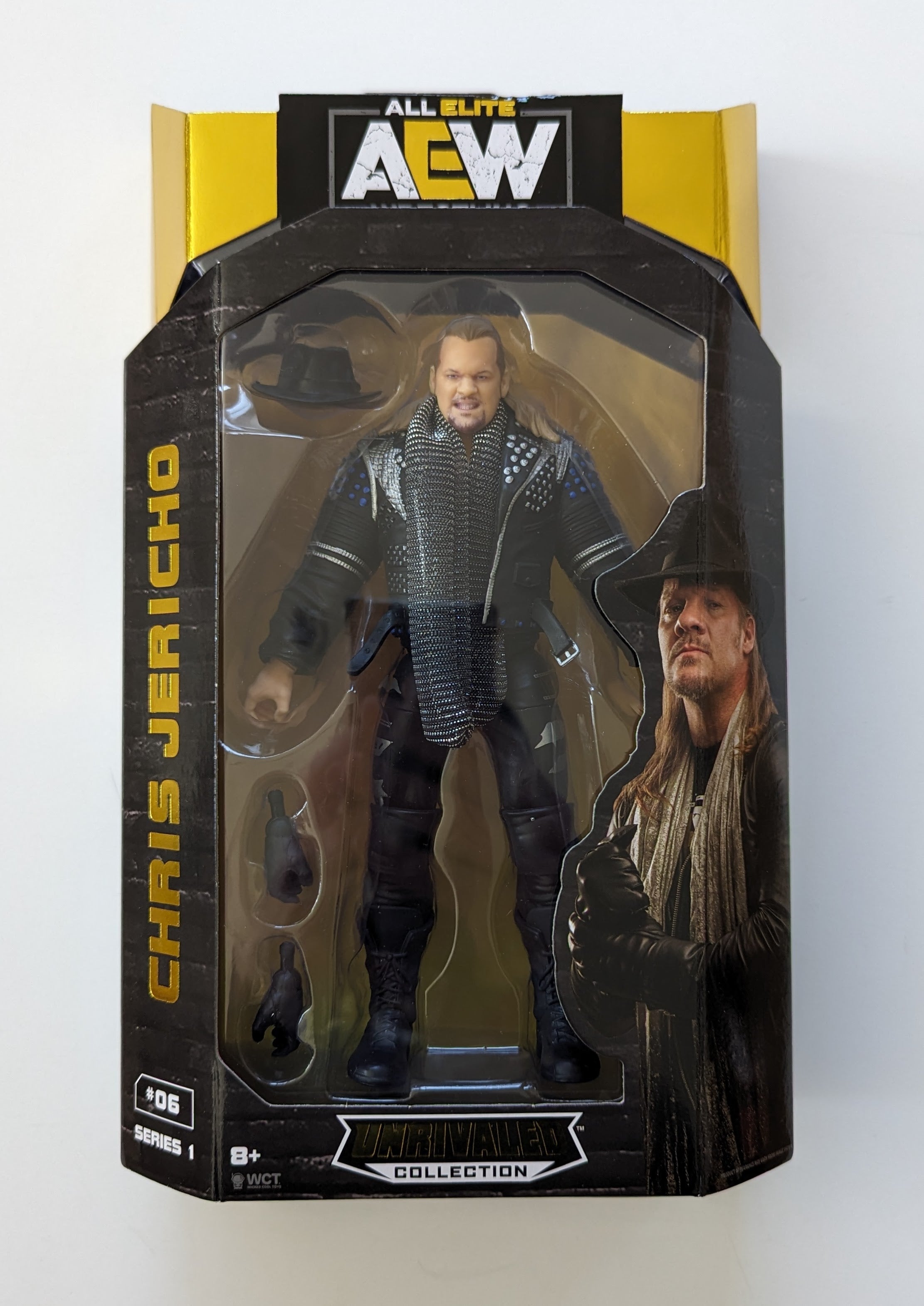 【日本未発売】AEW Chris Jericho フィギュア　未開封 AEW Unrivaled 1 Chris Jericho – J+J Figures
