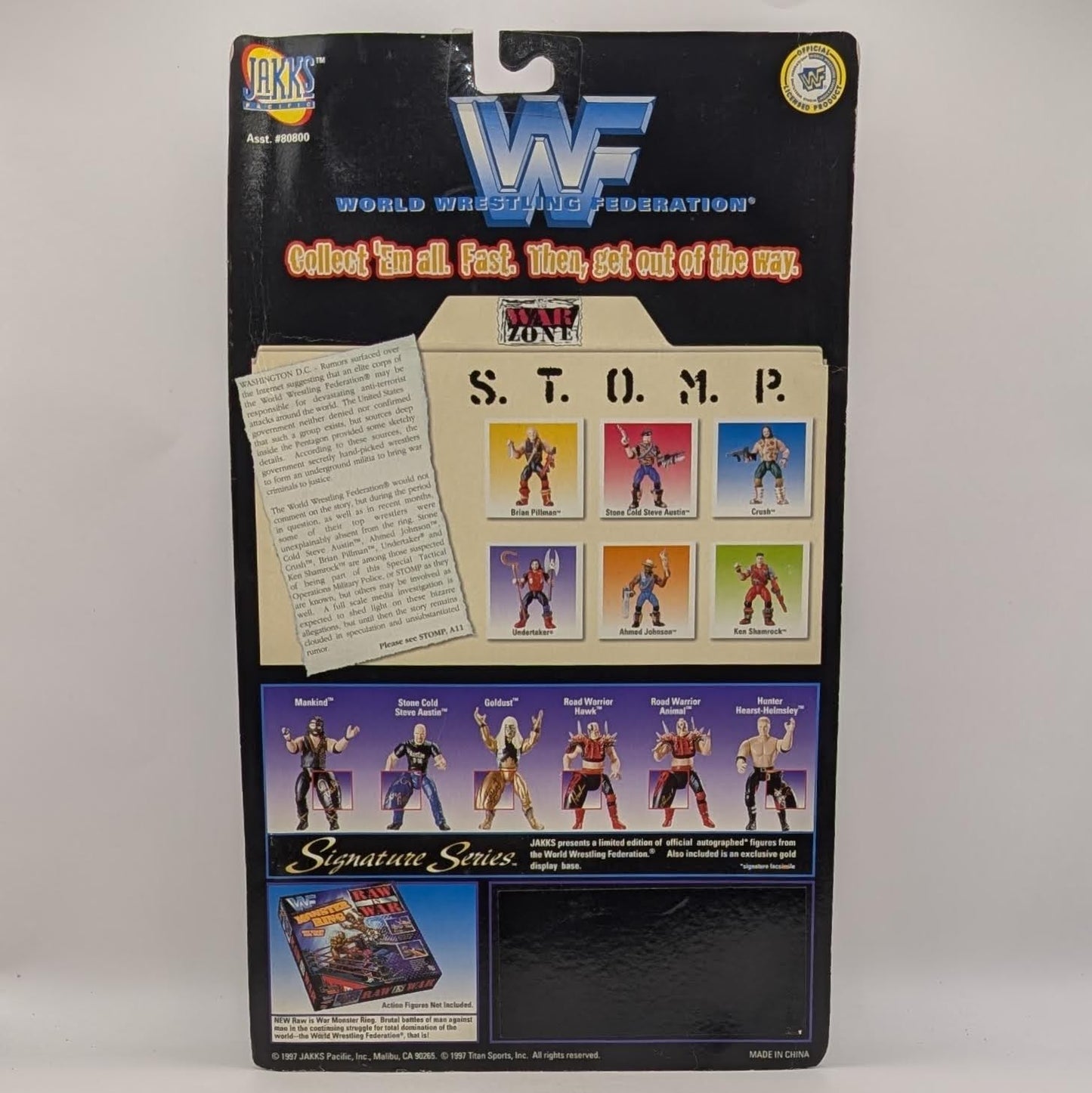 BCA S.T.O.M.P. (STOMP) 1 The Undertaker