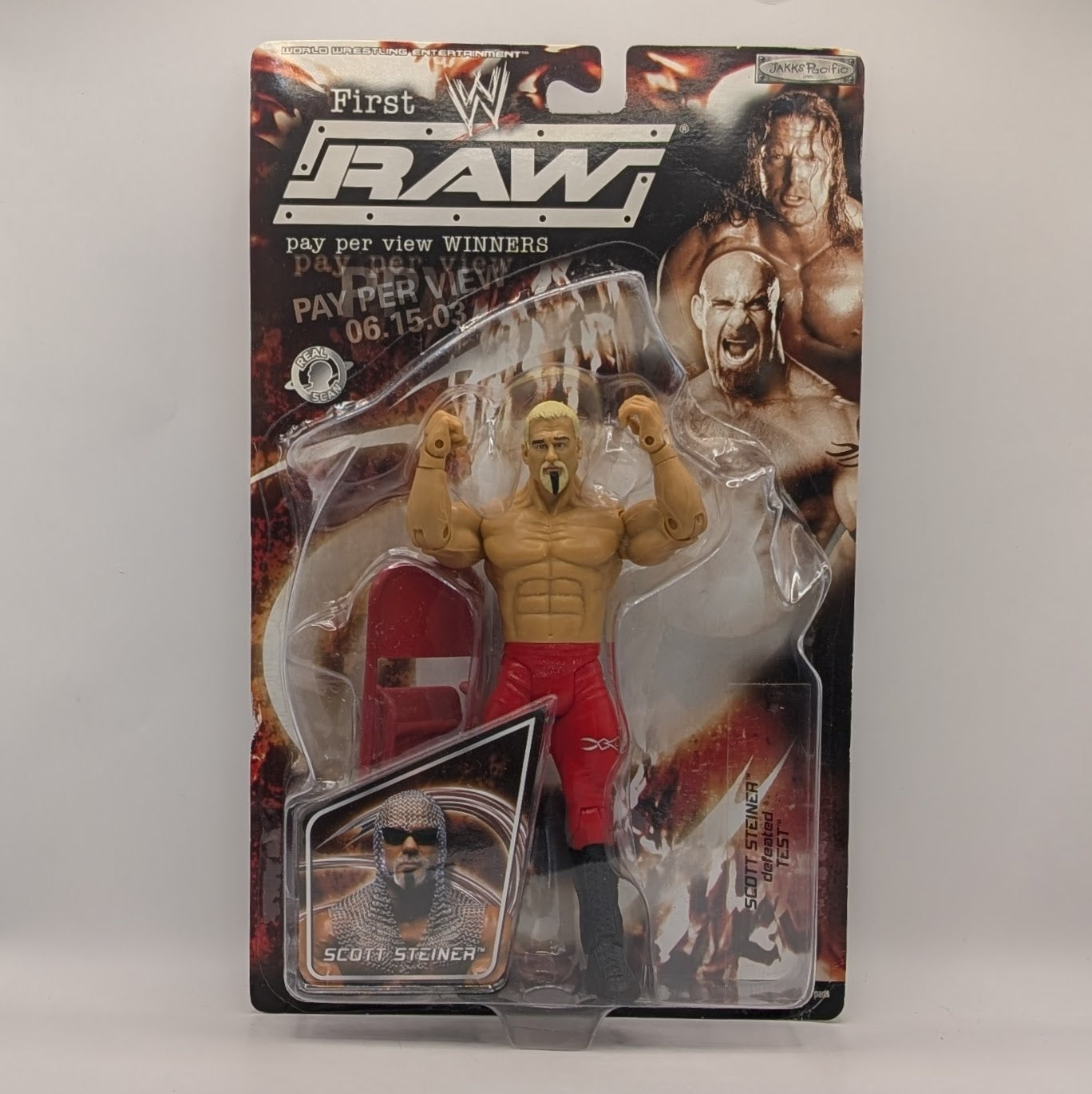 RA Pay-Per-View 1 First Raw Scott Steiner