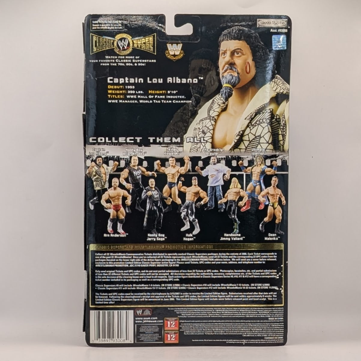 Classic Superstars 12 Capt. Lou Albano