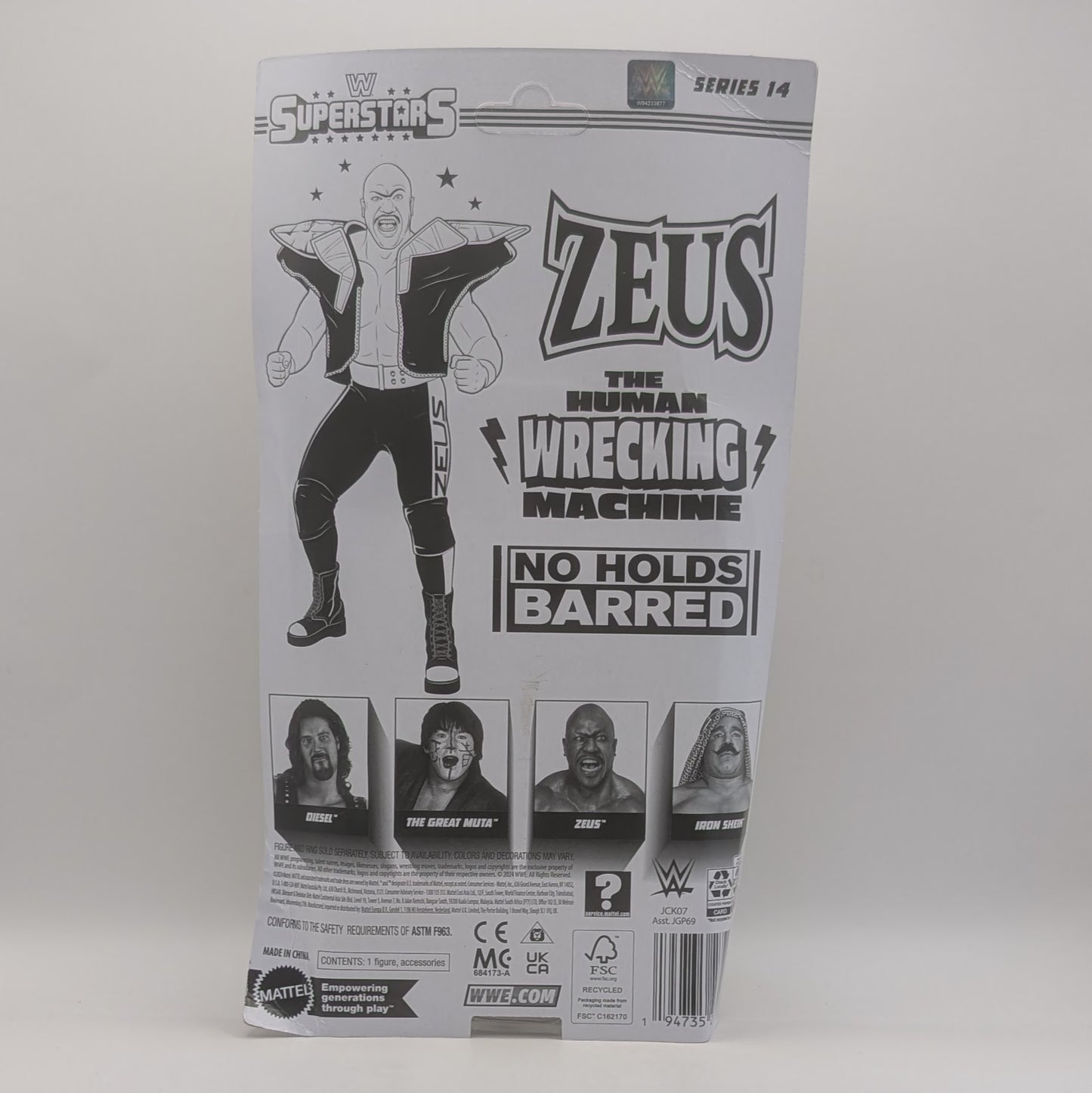 WWE Superstars 14 Zeus