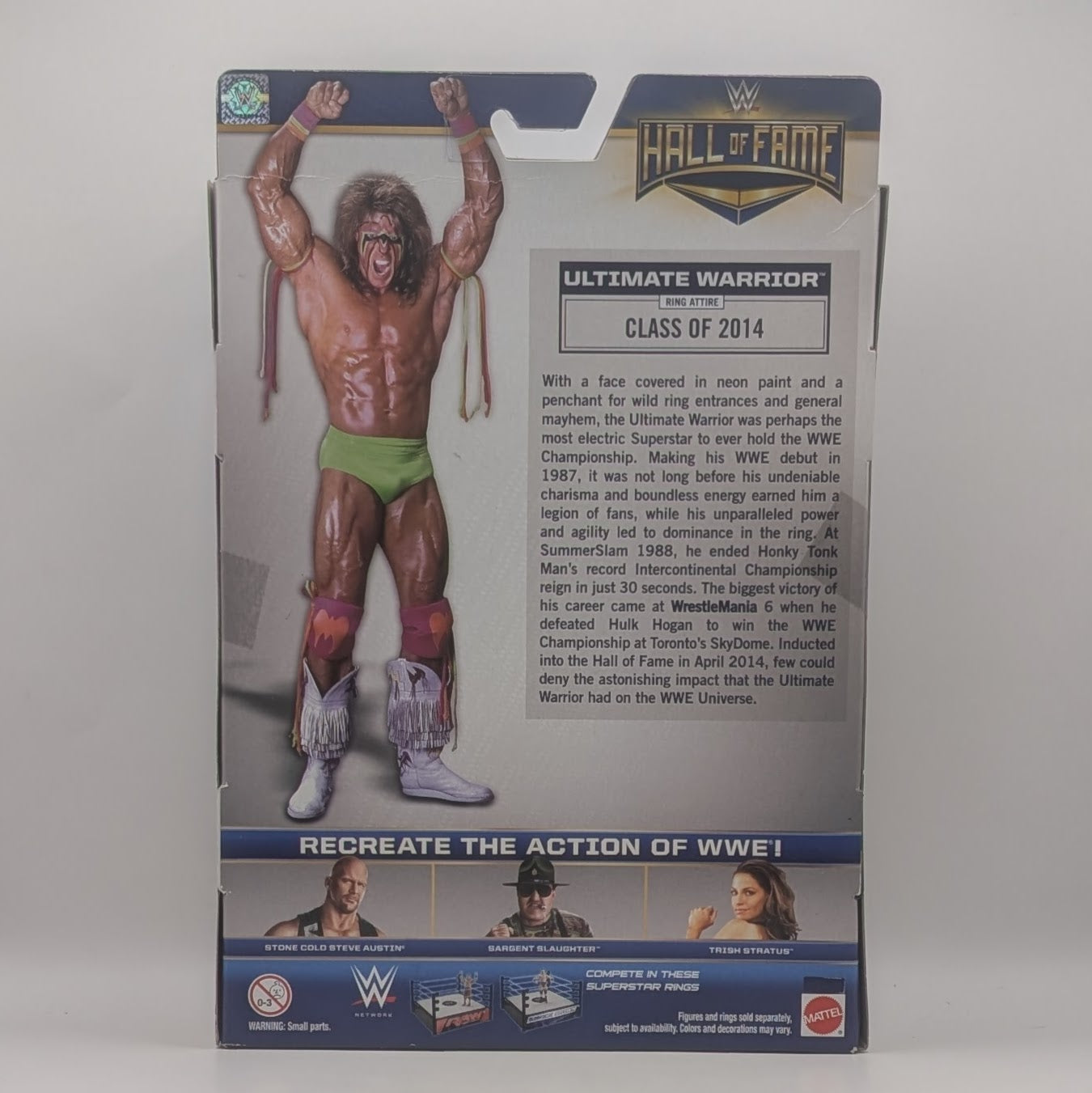 Elite Hall of Fame 1 Ultimate Warrior