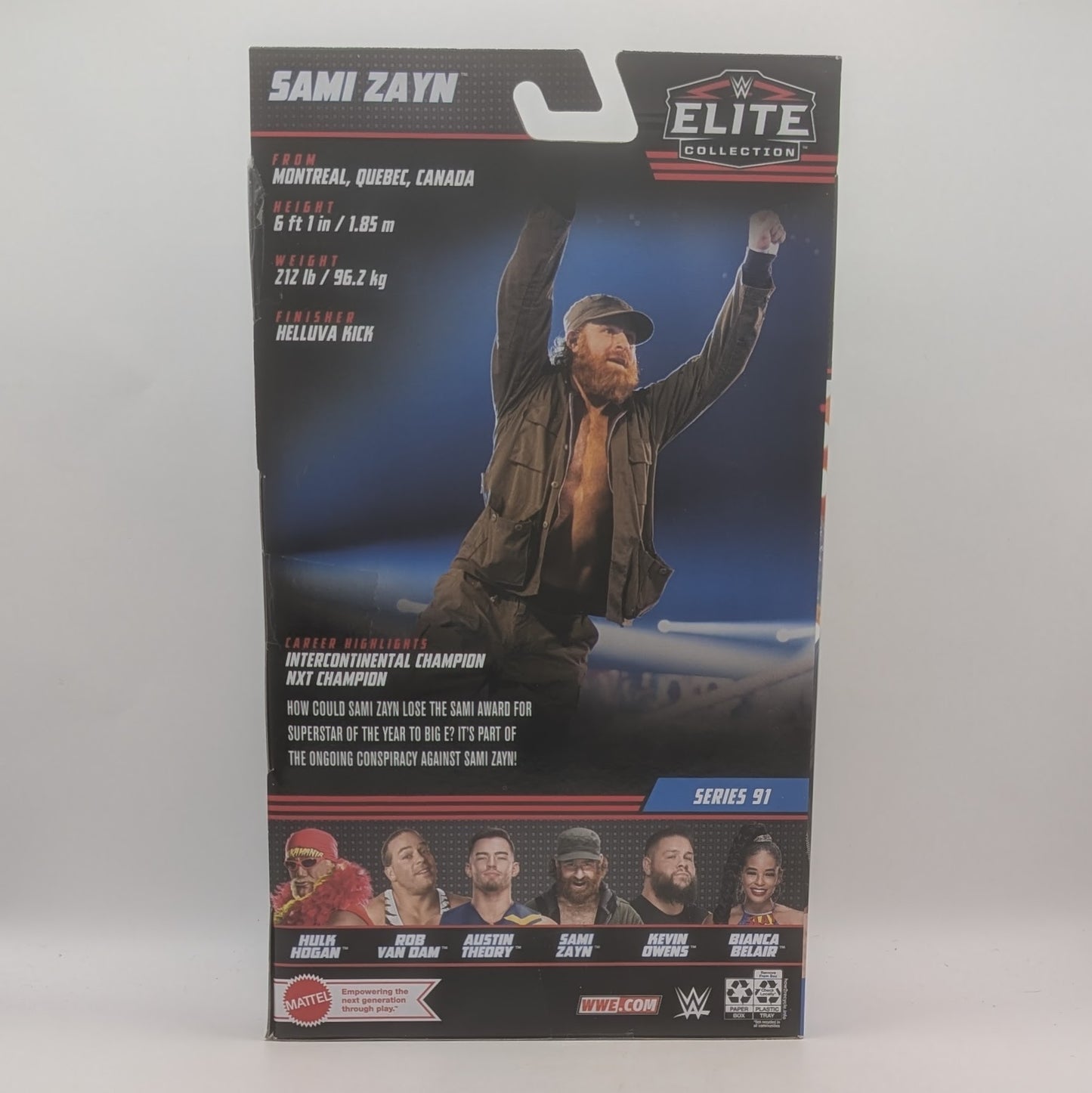 Elite 91 Sami Zayn