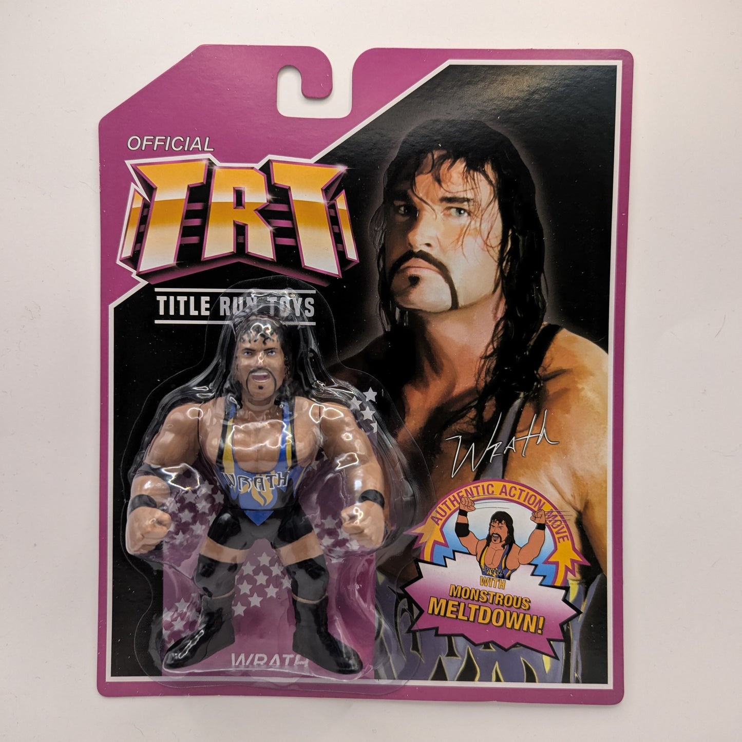 Title Run Toys Series 1 - Set of 5 (Danny Davis, Ernest Miller, Juventud Guerrera, Paul Orndorff & Wrath)