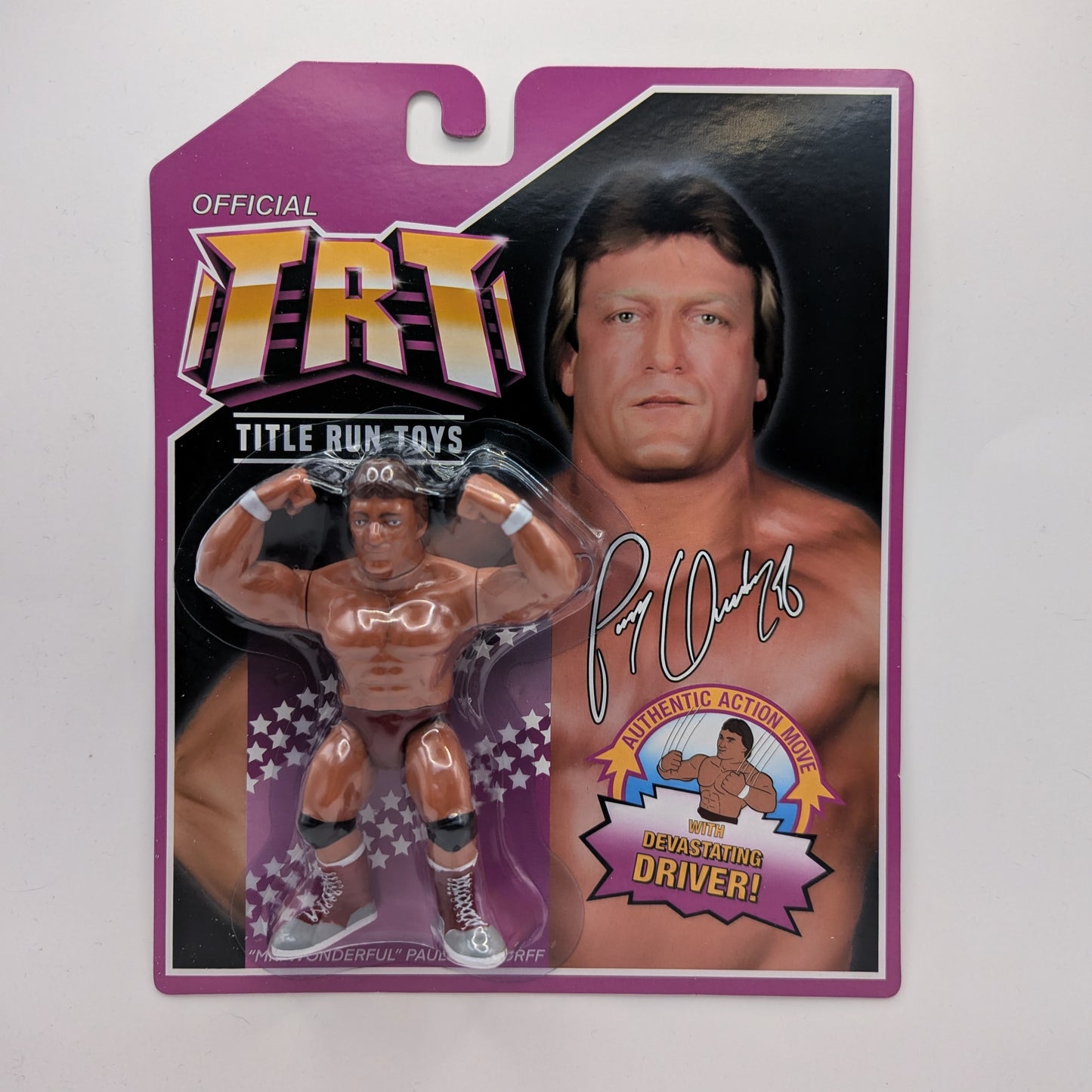 Title Run Toys Series 1 - Set of 5 (Danny Davis, Ernest Miller, Juventud Guerrera, Paul Orndorff & Wrath)