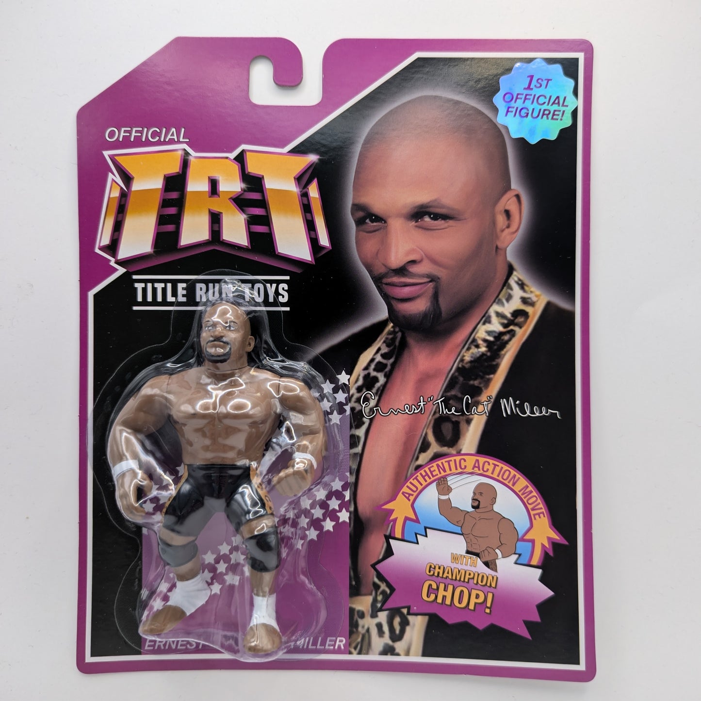 Title Run Toys Series 1 - Set of 5 (Danny Davis, Ernest Miller, Juventud Guerrera, Paul Orndorff & Wrath)