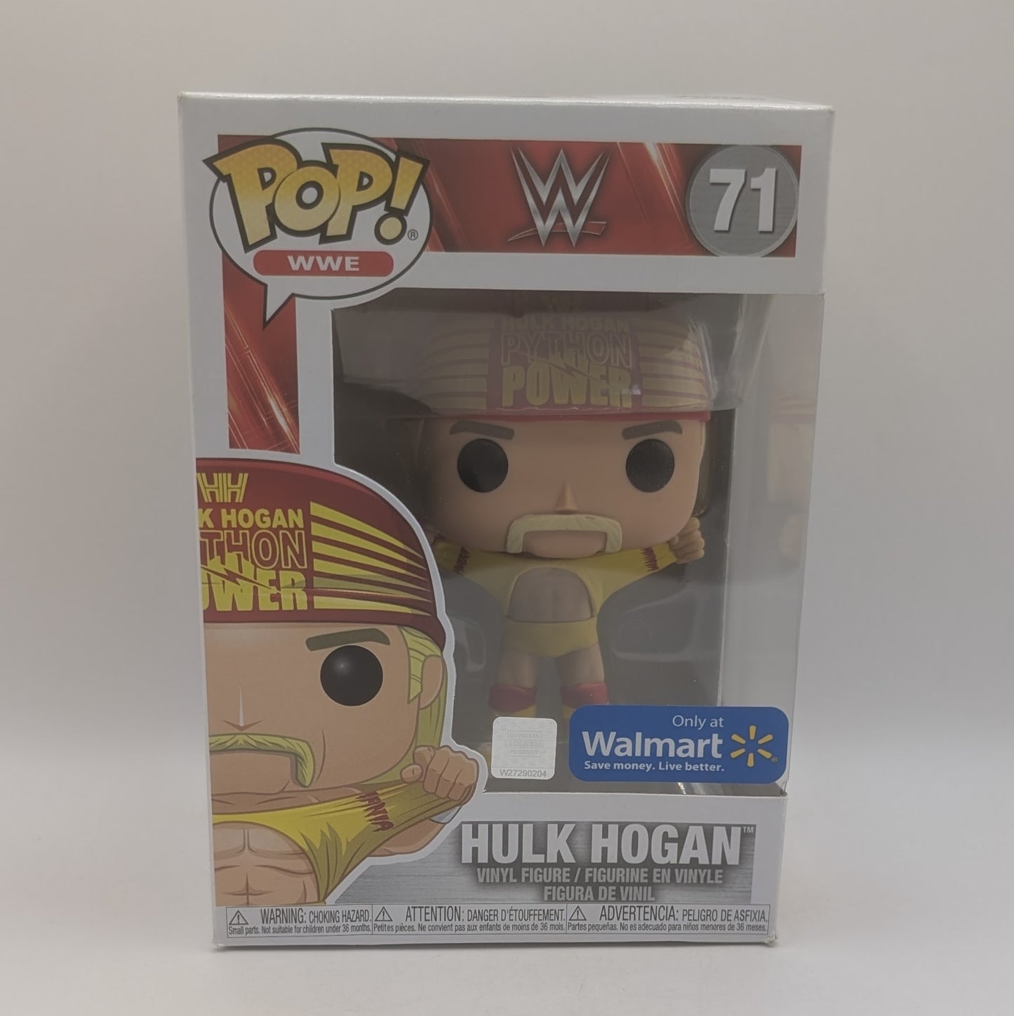 Funko POP! WWE Walmart Exclusive Hulk Hogan (#71)