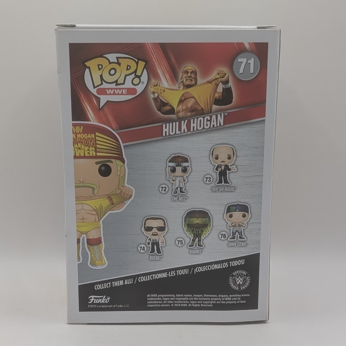 Funko POP! WWE Walmart Exclusive Hulk Hogan (#71)