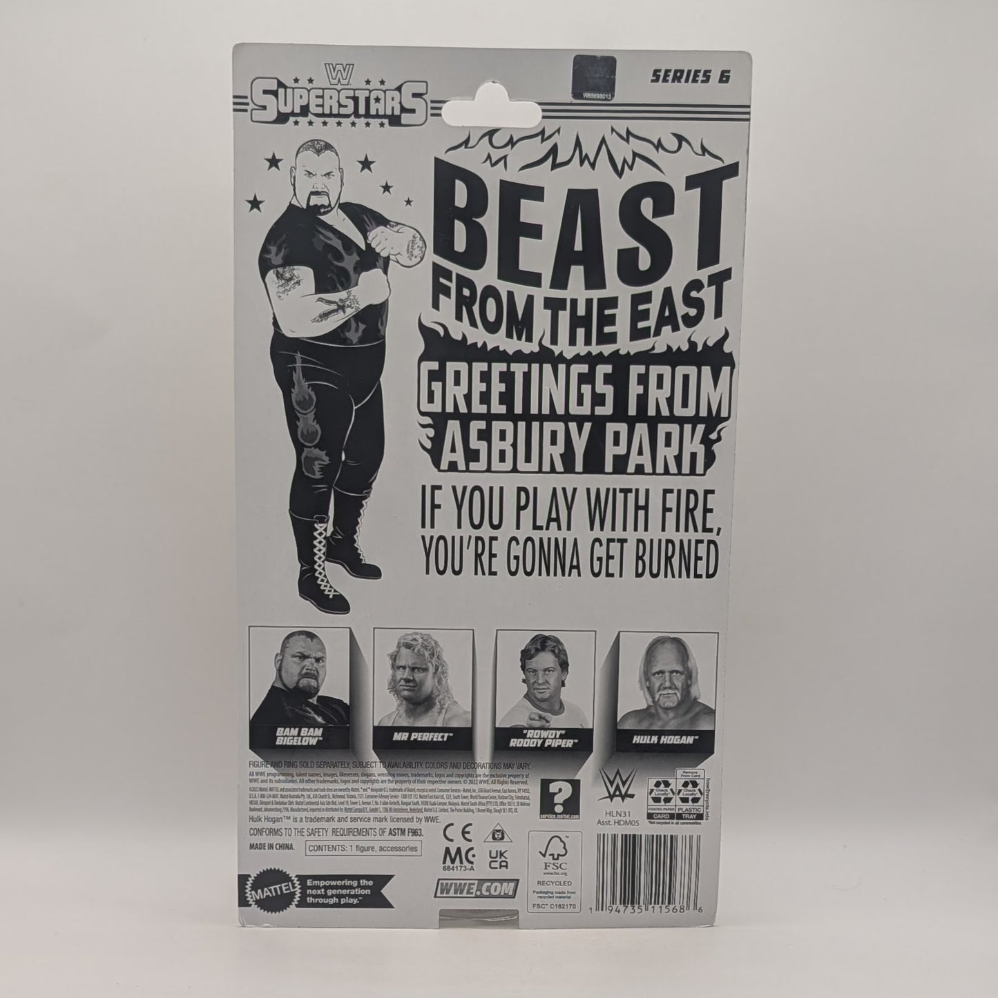 WWE Superstars 6 Bam Bam Bigelow