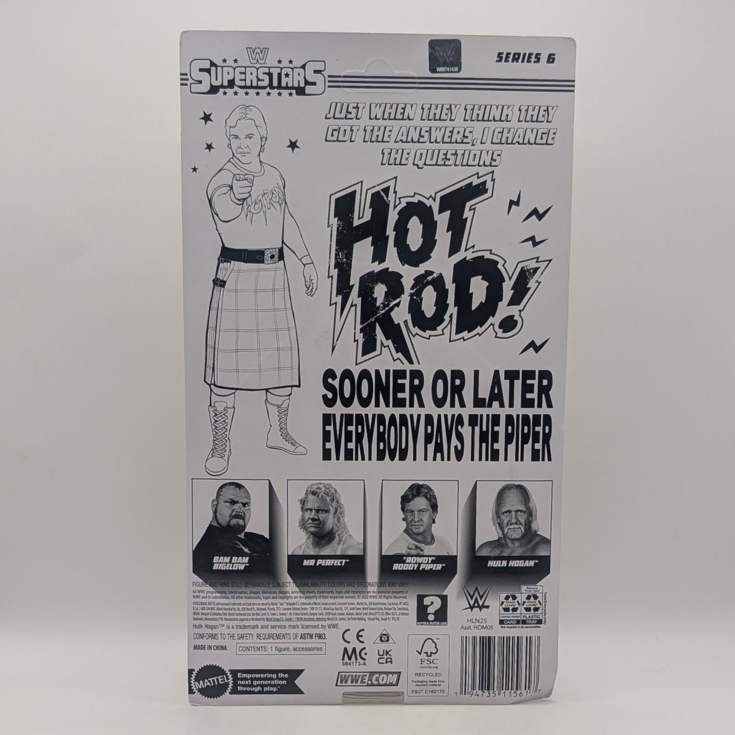 WWE Superstars 6 Roddy Piper