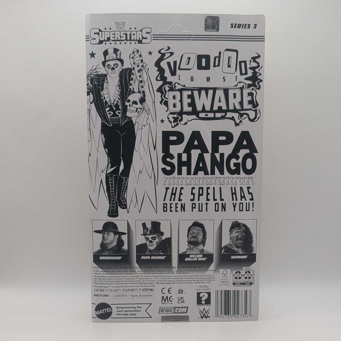 WWE Superstars 3 Papa Shango