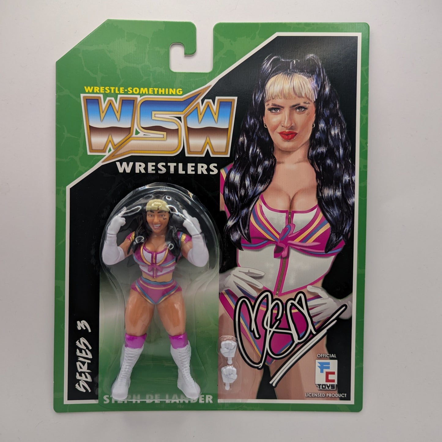 Figure Collections (FC) Wrestle Something Wrestlers 3 Steph De Lander