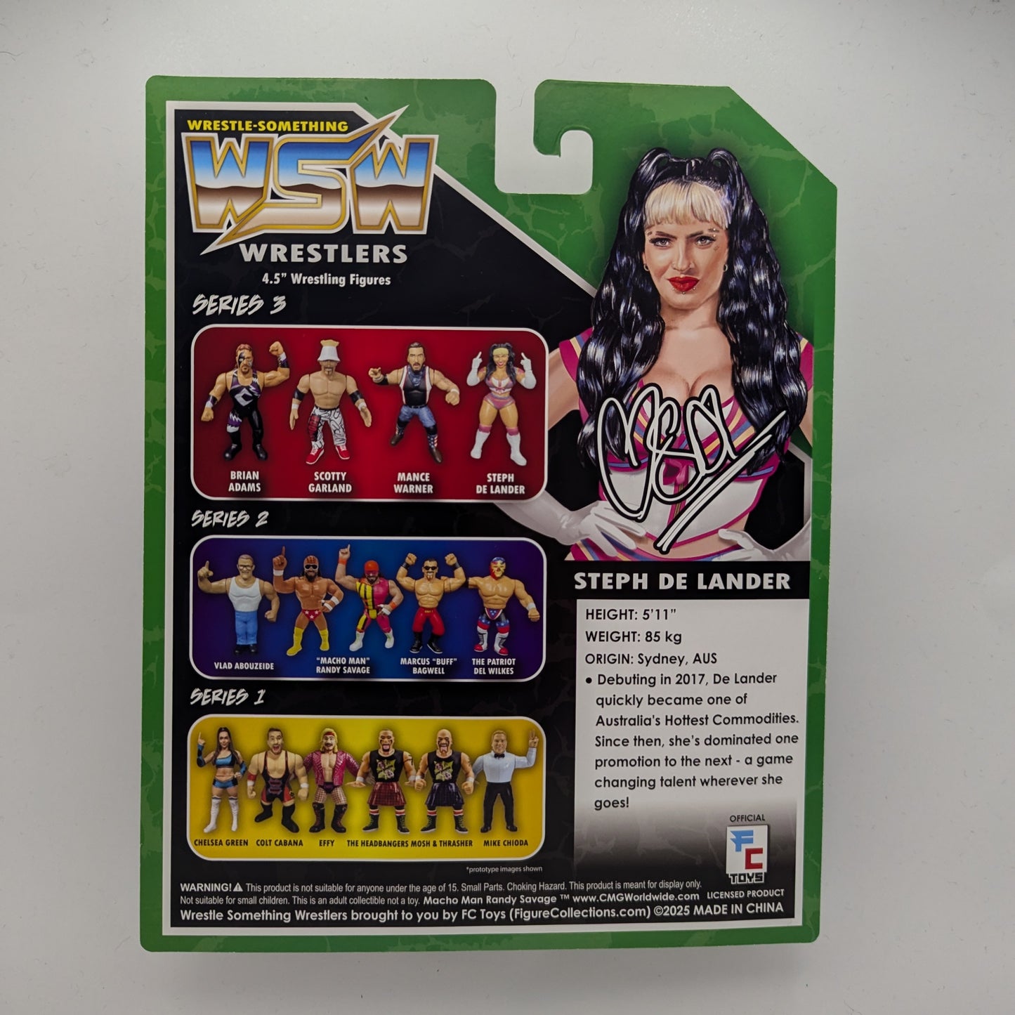 Figure Collections (FC) Wrestle Something Wrestlers 3 Steph De Lander