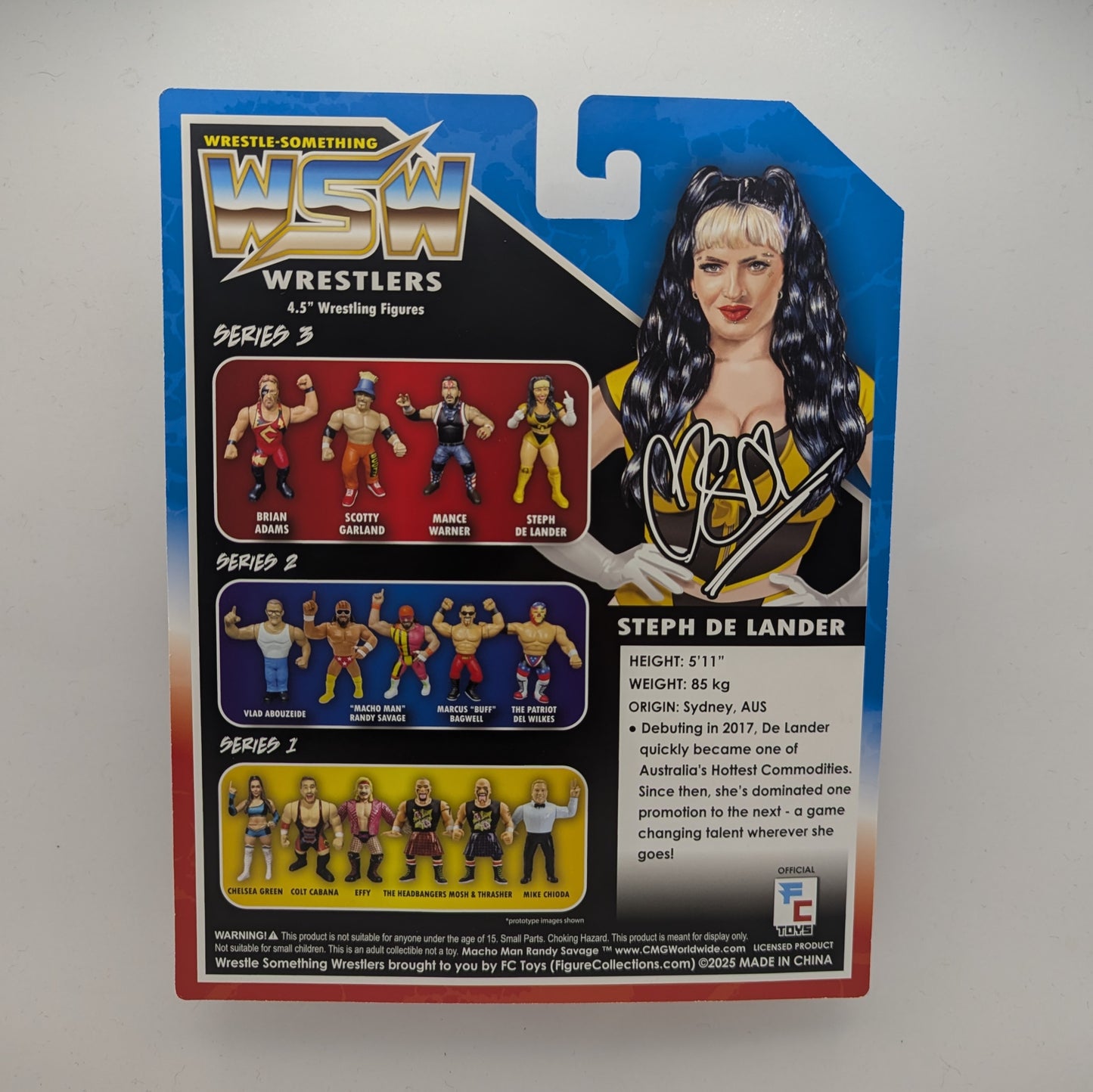 Figure Collections (FC) Wrestle Something Wrestlers 3 Steph De Lander