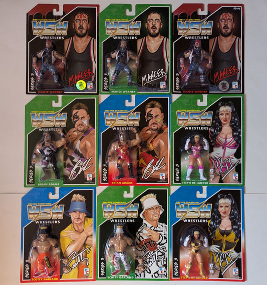 Figure Collections (FC) Wrestle Something Wrestlers 3 Bundle