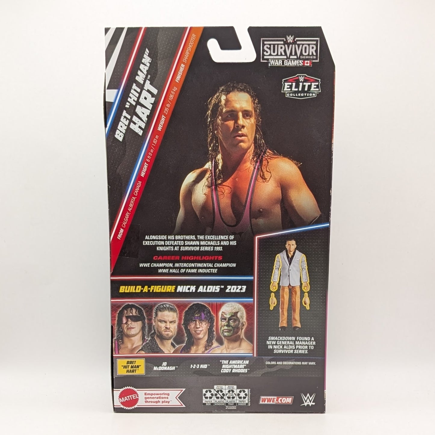 Elite Survivor Series 2025 Bret Hart